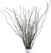 Ruidazon 10 Stück 78 cm lockige Weidenzweige, künstliche Blumen, Zweige dekorative Stängel, trockene, biegbare Baumzweige für Heimwerker, Handwerk, Zuhause, Zimmer, Hochzeit, Bodenvase, Garten,