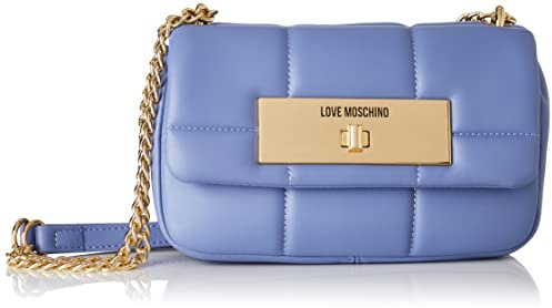 Love Moschino Damen Jc4415pp0fkr0602 Umhängetasche, hellblau, Einheitsgröße