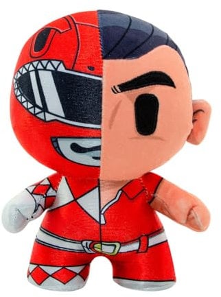 Bizak DZNR 64229494 Peluche à Collectionner Power Rangers Rouge Hauteur 18 cm