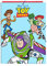 TOY STORY Ready to Play - Folio-Mappe mit 3 Klappen, ideal für Kinder jeden Alters, bequem und vielseitig, Qualität und Stärke, 26 x 36,5 cm, Hellblau