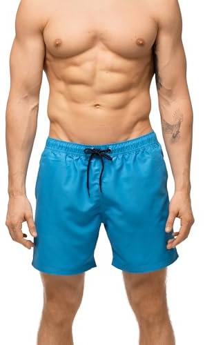 DANISH ENDURANCE Costume Uomo Mare, Asciugatura Rapida, Bermuda Estivi | Pantaloncini da bagno ad asciugatura rapida, leggeri e in materiali riciclati, per nuoto, surf e piscina