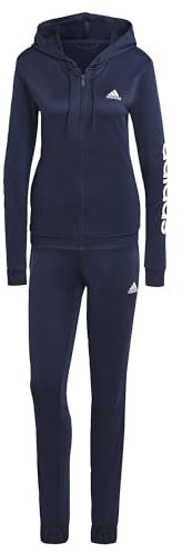 adidas Donna Linear Track Suit, Legend Ink, S