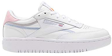 Reebok Lifestyle - Scarpe Donna - Sneakers Club C Double Donna, rosa bianco, 35.5 EU