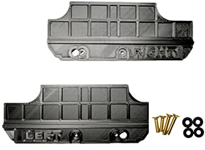 Palumma RC Rear A-arms Mudguard for Arrma Kraton 1/8 6s Exb RTR Guards Mud Flaps Mudflaps Mudguard Fender Flares, Rear Swing Arm Board Repair Parts