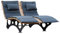Home Deluxe - Wellenholzliege Taiga inkl. 1x Auflage- Waldsofa Schwungliege Relaxliege