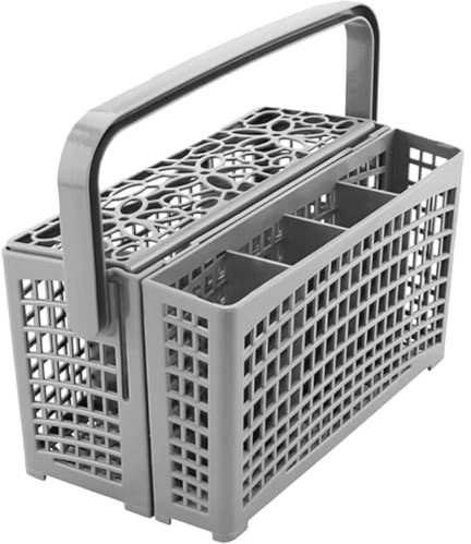 SOLUSTRE Panier à Ustensiles pour Lave-Vaisselle Argenterie Panier De Pièces De De Lave-Vaisselle Porte-ustensiles pour Lave-Vaisselle Produits pour Bébés Universel Plastique