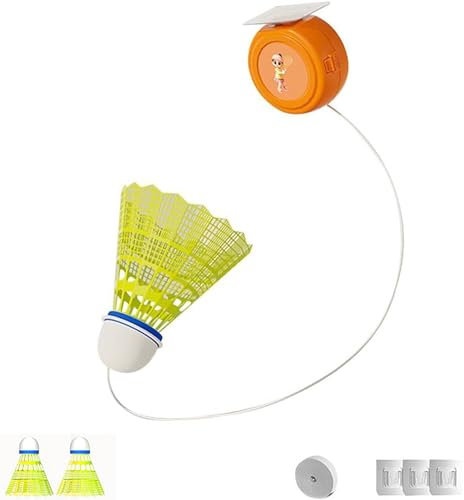 Badminton-Trainingsgerät zum Selbstlernen (3 Bälle)