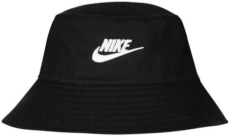 Nike Kids Futura Apex Bucket Hat, Einheitsgröße, Schwarz