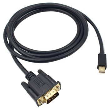 OSALADI Cable DP a Vga 1,8 m Adaptador Mini Displayport Resolución 1920 x 1200