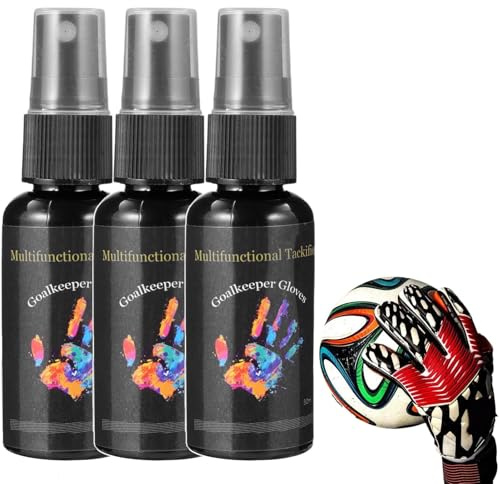 30ml 1/2/3/5 Stück Grip Spray Für Torwarthandschuhe - Torwarthandschuh Reiniger Handschuh Kleber Spray | Antislip Sticky Spray Für Handschuhe | Goalkeeper Gloves Glue Spray | Antislip Sticky Spray