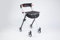 Rehasense Space I Pixel Indoor Rollator - Folding with Bag & Tray 3 Colours 4 Wheels (Black/White)