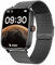TOOBUR Montre Connectée Femme, Montre de Sport Tendance, Montre Running Podometre, Montre Connectée Santé/Cardio/Sommeil, Smartwatch Compatible Android/iOS, Répondre Appels, Étanche IP68, Noir