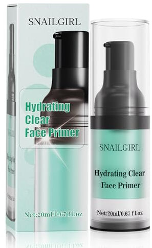 Primer Makeup, Gel-Basis Grünes Primer Für Hydratation & Befeuchtung, Leicht Und Ölkontrollierend, Gleicht Den Hautton Aus Und Hellt Ihn Auf, Prime Make Up Für Alle Hauttypen (Grün, 20ml)