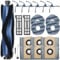 21Pcs X10 Pro Omni Replacement Parts Kit for Eufy X10 Pro Omni Robot Vacuum Accessories, 1 Main Roller Brush, 6 Dust Bags 6 Side Brushes 2 Hepa Filters 4 Mop Pads 1 Screwdriver 1 Clean tool