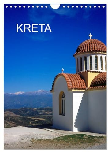 KRETA (Wandkalender 2026 DIN A4 hoch), CALVENDO Monatskalender: Bilder von der griechischen Ferieninsel Kreta (CALVENDO Orte)