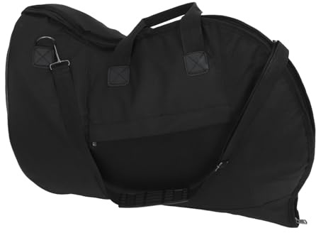 Tragetasche für Waldhorn, Leichte Oxford Tasche | Schwarze Aufbewahrung für Musikinstrumente, Abwischbare Oberfläche, ein Schulter Tragegurt Zufällige Farbe