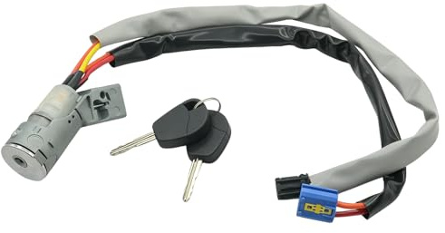 Seyaolex Cilindro de Cerradura de Encendido 4162CF para Berlingo Partner C5 4162CH bloqueo de encendido