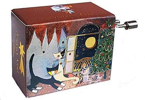 Fridolin Rosina Wachtmeister Spieluhr Stille Nacht Mini Drehorgel Kurbelwerk Aventura d´Amore