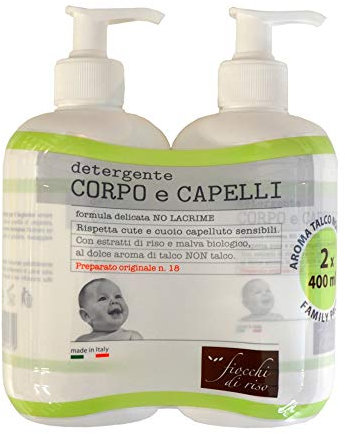 FIOCCHI DI RISO DETERGENTE CORPO E CAPELLI BIPACK