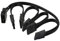 4pin IDE to 15 Pin SATA Splitter Power Cable,Gelrhonr LP4 to 5x15 Pin SATA Power Conversion Line Extension Y-Cable for Hard Disk