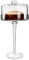 bar@drinkstuff High Glass Cake Stand & Dome - Tall Vintage Inspired Cake Stand with Dome