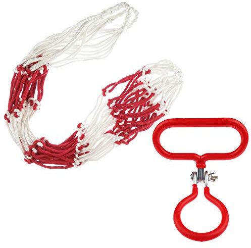 Zelerdo 1 paquete de correa Carboy Carrier Carboy con 1 mango de carboy, se adapta a Carboys de 3 a 6 galones (2, rojo)