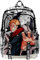 AMOMA Anime Printed Unisex Daypacks Cosplay Sukuna 3D Digitaldruck Leicht Freizeit Mehrzweck Canvas Rucksack(One Size,ComicsRed)