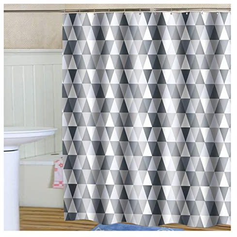 KFGDFD 1 Panel Outdoor Blackout Privacy Curtain Waterproof Bathroom Drapery, for Bathroom, Home Decoration Gazebo Shutters with Hook Color : A, Size : W47xH79in(1.2x2m)