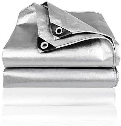 2 * 3m Bache de Protection, Bache, Bache avec Oeillets, Bache de Protection, Indéchirable Bache Protection, Bache Etanche Convient pour Bois de Chauffage Jardin Voiture