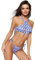 Trendyol Damen Bikinihose mit normaler Taille Bademode, Flieder, Mehrfarbig, 44 DE