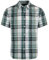 Weird Fish Judd Organic Cotton Short Sleeve Check Shirt Dusty White Size XL