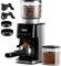 SHARDOR Conical Burr Coffee Grinder Electric for Espresso with Precision Electronic Timer, Touchscreen Adjustable Coffee Bean Grinder with 51 Precise Settings, Brushed Stainless Steel