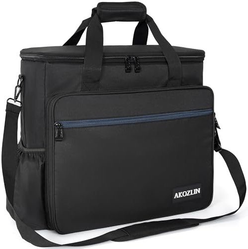 AKOZLIN Gepolsterte Tasche für Mixer, DJ-Controller, Reise-Umhängetasche, 40,6 x 38,1 x 14,9 cm, passend für Rodecaster Pro II, TC Helicon GOXLR, MG10XU Stereo mit 10 Eingängen