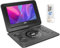 13.9'' Portable DVD Player with Swivel Screen, New Upgrade Player Built-in 5 Hours Rechargeable Battery, Ar DVD Players,Earphone/SD Card/USB/AV-in/AV-Out