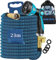 tubo acqua giardino estensibile per irrigazione 50 metri 30 flessibili 20 metri doccia 3/4 tubi acqua tubo estensibile in magia tubo estensibile da giardino canna acqua giardino (lago Blu 23m)