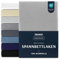 Dreamzie Premium Spannbettlaken 140x200 cm, Spannbetttuch für Dicke Matratzen bis zu 22 cm, Bettlaken 100% Jersey Baumwolle, 150 g/m², Oeko-TEX Zertifiziert - Grau