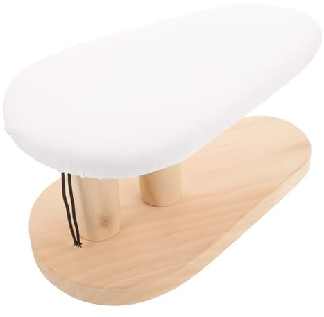 Cabilock Bügelbrett Aus Massivholz Tragbarer Bügeltisch Für Kleidung Und Kinderkleidung Langlebiges Bügelzubehör Fürs Haus