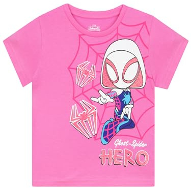 Marvel Spidey Und Seine Super-Freunde T-Shirt | Spiderman Kleidung Fur Madchen | Shirt Mädchen