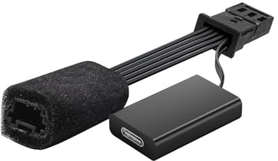 mangoal Dashcam Power Adapter 3 Pin (Model B) Custom for Volvo C40 Recharge S60 S90 V60 V90 XC40 XC40 XC60 XC90 and More,GPS Radar Mirror Camera Dash Cam Adapter,Connects to Rearview Mirror (Hidden)