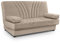 SHIITO | Modelo Bronx - Sofá Cama con Almacenaje con Apertura Clic-Clac | Color Turrón - 190x100x100 cm | Resistente y Confortable