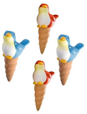 OFFSCH 4piezas Dispositivo De Filtración De Agua Globos De Riego Automáticos De Porcelana para Plantas Estacas De Riego para Plantas De Exterior para Macetas