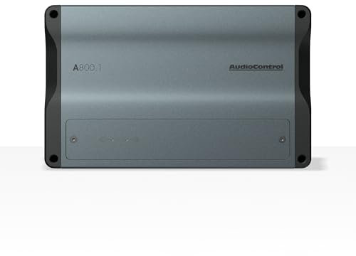 AudioControl A800.1 Mono Block Car Amplifier, Grey