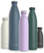 LARS NYSØM Botella de Acero Inoxidable | Botella aislada 0,75l | Cantimplora de 0,75 litros a prueba de fugas para deportes, bicicleta, perro (Lavender Purple, 750ml)