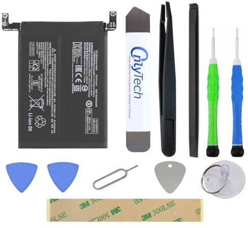 OnlyTech - Batterie Premium de Remplacement BM58 pour Le Xiaomi 11T Pro - 5000mAh - Qualité identique avec kit de réparation 10 Outils