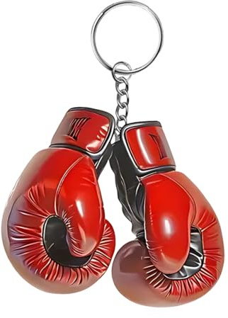 Porte-Clés Gants de Boxe | Porte-Clés Sport Gants de Boxe 2D,Décoration Exquise Pour Accessoires Voiture Et Sac À Dos Fitness | Pour Et Amis
