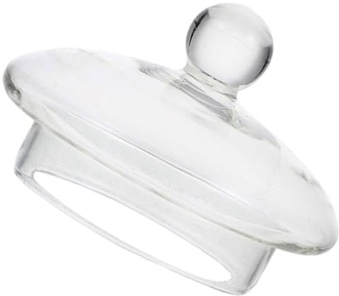 Glas Teedeckel für 600ml Teekanne als Ersatzteil | Hitzebeständiger Glasdeckel, Dicht Schließend und Leicht zu Nutzen, für Party und Familie