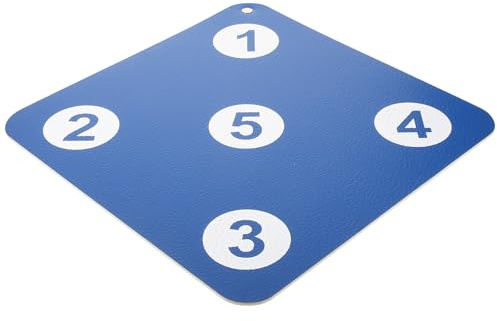 DEARMAMY Fechtzielscheibe Gummiausrüstung Wandmontage Langlebiges Trainingsgerät für Säbel Florett Degen Leicht und Handlich Randsicher und Mehrfach Nutzbar Indoor Outdoor Fechttraining