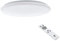 EGLO LED Deckenlampe Giron, 1 flammige Deckenleuchte, Material: Stahl, Kunststoff, Farbe: Weiß, Ø: 57 cm, dimmbar, Weißtöne per Fernbedienung einstellbar