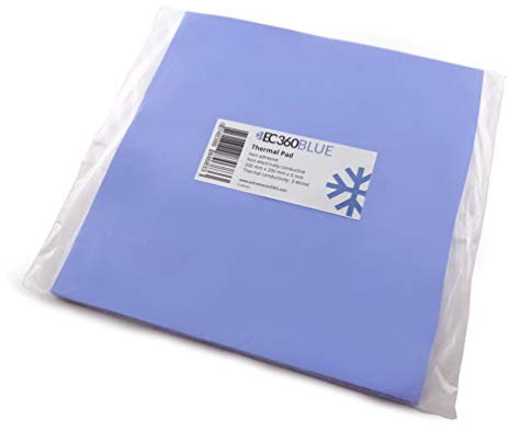EC360® Blue 5W/mK Wärmeleitpad (200 x 200 x 5,0 mm)