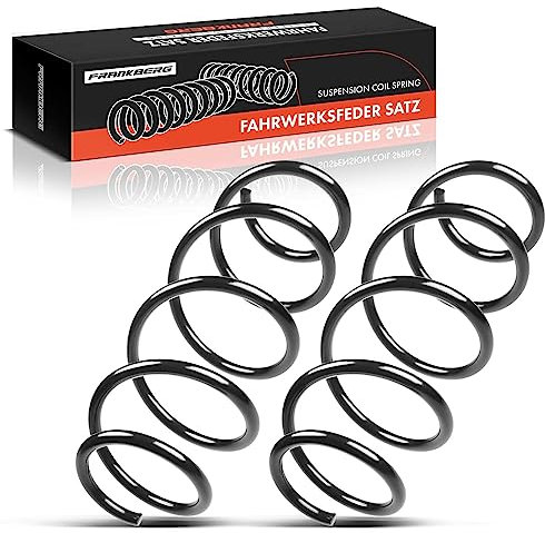 Frankberg 2x Molla di Sospensione Anteriore adatto per Grande Punto 199 1.2L 1.4L 2005-2012 Punto Evo 199 1.4L 2009-2012 Sostituisci# 51812160